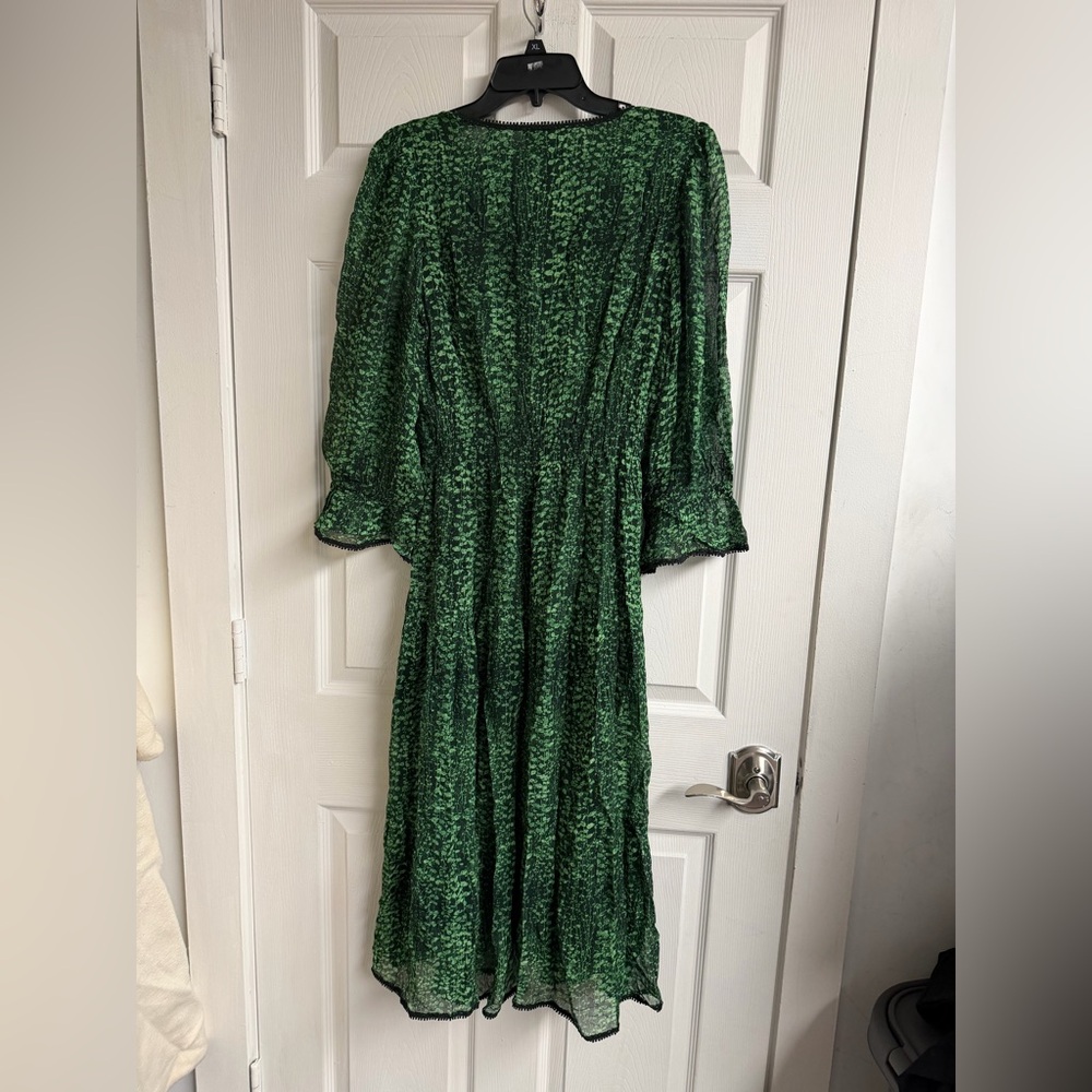 BA&SH
Robe Clovia Printed Tiered Midi-Dress - Picture 2 of 5